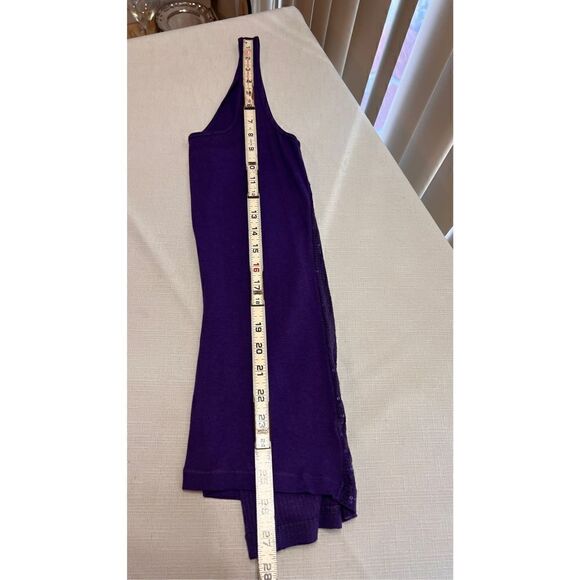 EXPRESS PURPLE SEQUENS TANK TOP SIZE MEDIUM - Picture 9 of 10